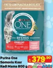 PURİNA ONE SOMONLU KISIR KEDİ MAMASI 800 G